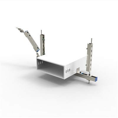 Bočna seizmična omejitev za kabelske police